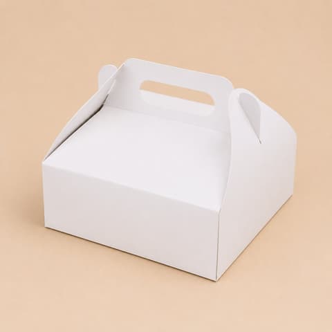 Caja Torta Maletín TodoCajas JEMD, vista 3/4
